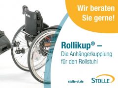 Rollikup - Rollstuhl Anhängerkupplung